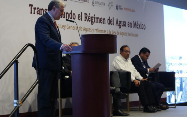 Presenta NL propuesta de reforma para La Ley de Aguas Nacionales