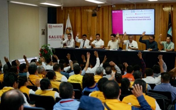 Instalan Comité Estatal para la Seguridad en Salud 2025