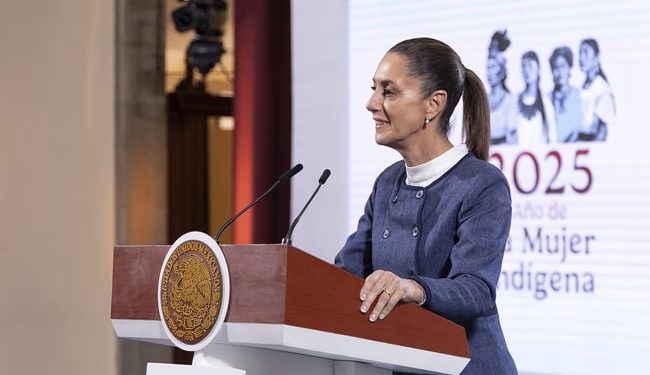 Presidenta presenta Programa Nacional de Infraestructura Carretera 2025-2030; se intervendrán 4 mil km para conectar zonas vulnerables