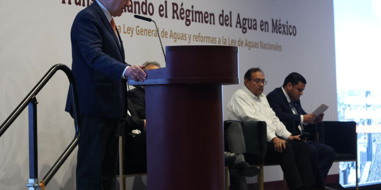 Presenta NL propuesta de reforma para La Ley de Aguas Nacionales