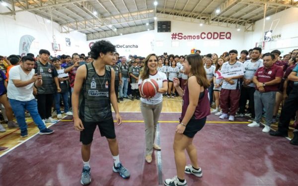 Reconoce Mara Lezama el talento deportivo de Quintana Roo, al inaugurar la segunda edición de las Ligas Estatales de la Transformación 2025