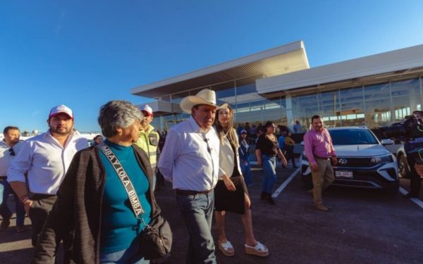 Supervisa Gobernador David Monreal avance del Gimnasio de Alto Nivel en Plateros
