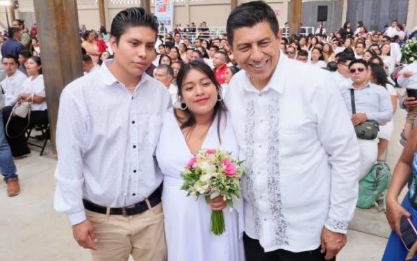 Atestigua Salomón Jara 300 bodas civiles con “Dale el sí con todos los derechos”