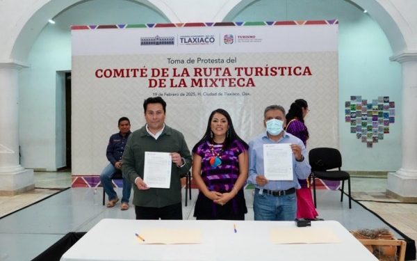 Impulsa Sectur Oaxaca desarrollo con el Comité de la Ruta Turística de la Mixteca