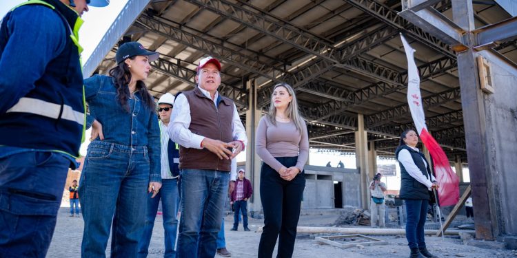 Verifica Gobernador David Monreal avances en Terminal 1 del Platabús