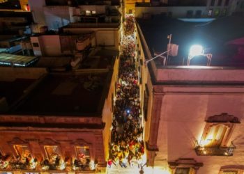 Con baile y tradición, Zacatecas celebra la primera Callejoneada para Solteros