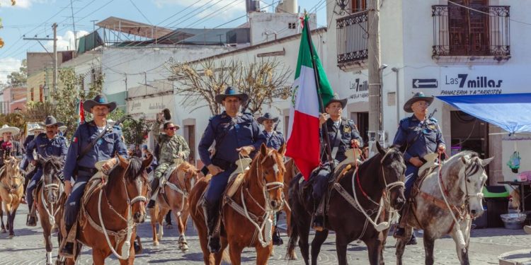 Se desarrolla en Jerez la primera Cabalgata por el Bienestar de Zacatecas