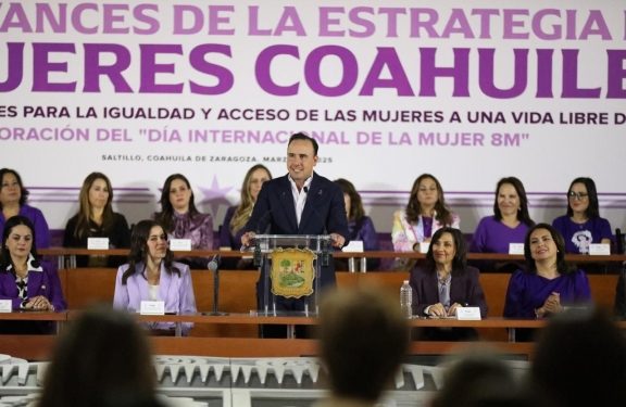 Acciones en beneficio de las mujeres son permanentes en Coahuila: Manolo