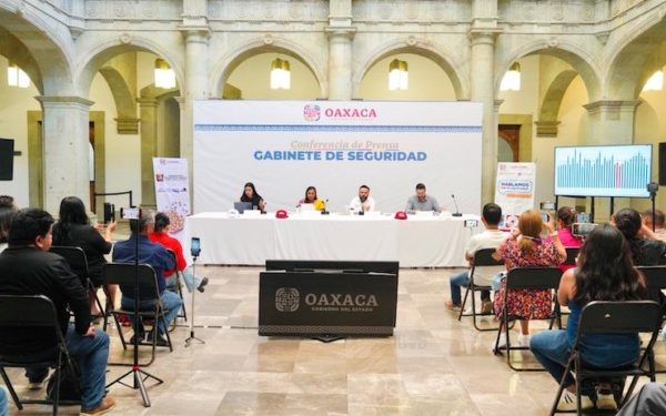 Realiza Mando Coordinado más de 22 mil acciones de seguridad en la Zona Metropolitana de Oaxaca