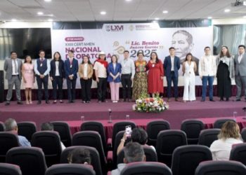 Arranca la fase nacional del Certamen de Oratoria “Lic. Benito Juárez García” en el Congreso de Oaxaca