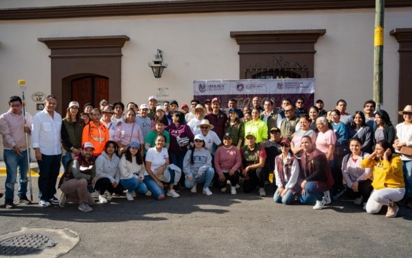 El barrio de la Merced cuenta con un nuevo rostro tras el Tequio Vecinal realizado este domingo