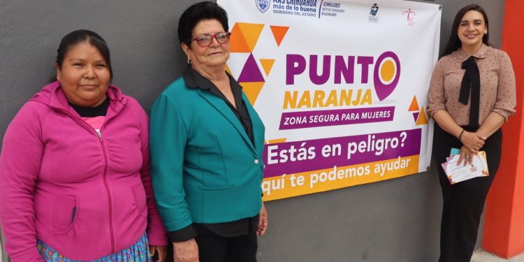 Abre ICHMujeres nuevo “Punto Naranja” en Bachíniva