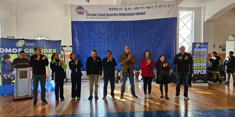 Arranca Circuito Estatal Deportivo Universitario de Voleibol con 200 estudiantes participantes