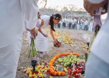 Celebra DIF Guerrero Equinoccio de Primavera 2025 en la Zona Arqueológica de La Organera