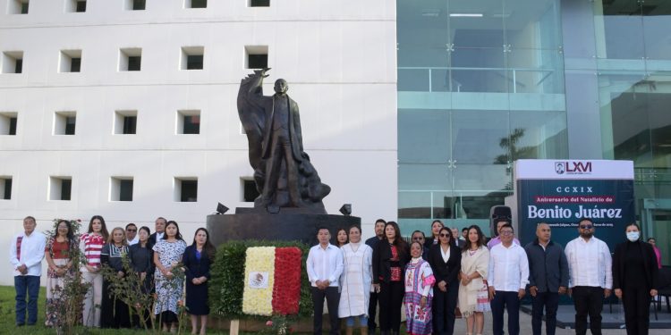 Conmemora Congreso de Oaxaca Natalicio del Benemérito de las Américas