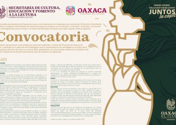 Continúa abierta Convocatoria para seleccionar a la Delegación que representará a la capital en la Guelaguetza 2025