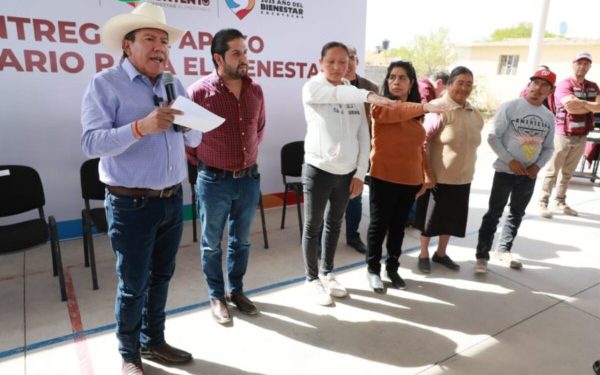 Entrega Gobernador David Monreal apoyos alimentarios del programa Corazón Contento a familias de Fresnillo