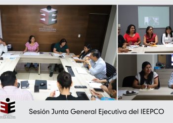 Sesiona Junta General Ejecutiva del IEEPCO