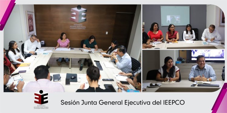 Sesiona Junta General Ejecutiva del IEEPCO