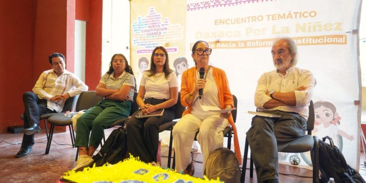 Incluyen voz de la niñez en la construcción de la nueva Constitución de Oaxaca