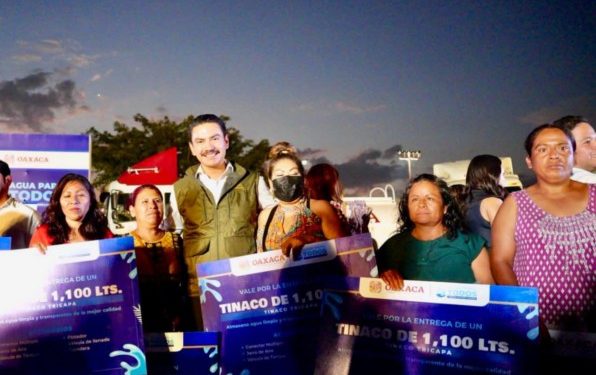 Presenta Ray Chagoya avances del programa «Agua para Todos» en Oaxaca de Juárez