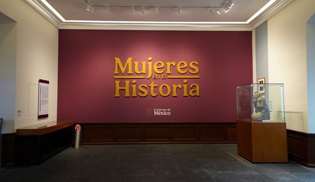 Presidenta Claudia Sheinbaum inaugura la sala Mujeres en la Historia en Palacio Nacional en conmemoración del 8M