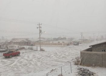 Prevé Protección Civil nevadas en la región noroeste por ingreso de nuevo frente frío