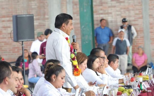 Más de 20 mdp destina Salomón Jara a Villa de Tamazulápam del Progreso para su transformación