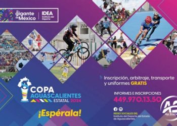 ABIERTAS INSCRIPCIONES PARA LA COPA AGUASCALIENTES; ESTE AÑO, EL TORNEO SERÁ REGIONAL