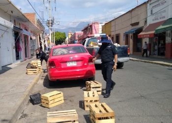 Amplía Policía Vial Dispositivo Barredora en agencias y colonias de Oaxaca de Juárez