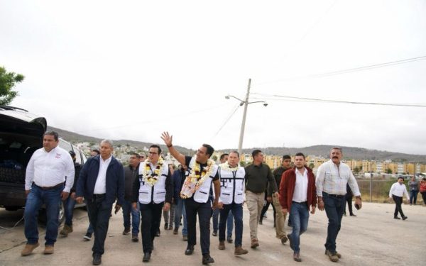 Eduardo Ramírez encabeza la colocación de primera piedra para la construcción de la Preparatoria Ciudad Maya