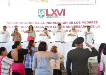 Congreso de Oaxaca realiza Sesión Solemne en la Villa de Tututepec de Melchor Ocampo por los mil 668 años de su fundación