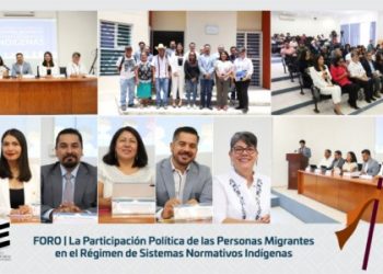 Realiza IEEPCO foro sobre participación política de las personas migrantes en SNI