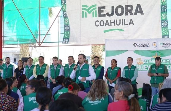 Lleva Mejora Coahuila programa alimentario a familias de Torreón