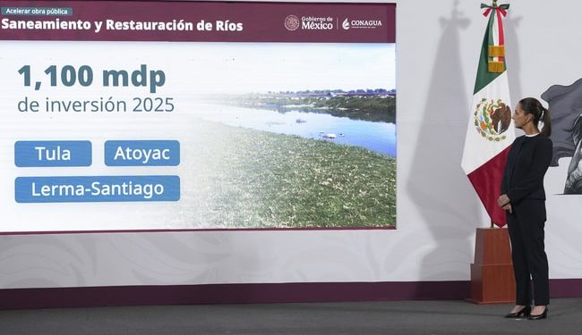 Plan México: Se invertirán 30 mil 885 mdp en 2025 para 37 proyectos hídricos estratégicos en todo el país, se crearán 65 mil empleos