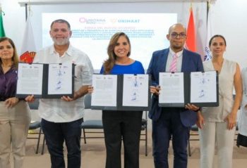 Inaugura Mara Lezama Licenciatura en Medicina y Centro de Simulación Clínica en la Universidad UNIMAAT plantel Cancún