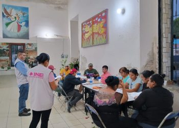 Realiza INE segunda etapa de capacitación electoral a las y los funcionarios de casilla de la elección del Poder Judicial