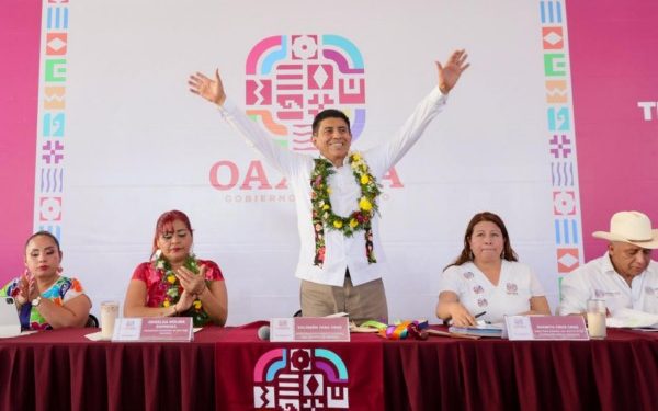 Anuncia Gobernador de Oaxaca construcción de puente en Chiltepec, que beneficia a Cuenca del Papaloapan