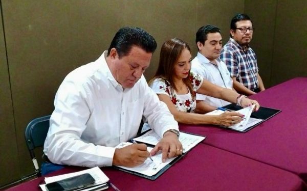 SEDER y el Instituto Tecnológico de Conkal firman convenio para aumentar la producción del campo yucateco