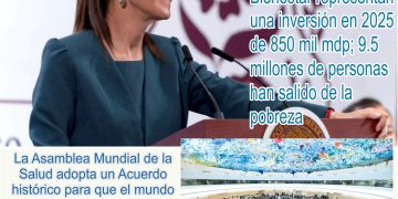 850 mil mdp la inversión en programas Bienestar en 2025
