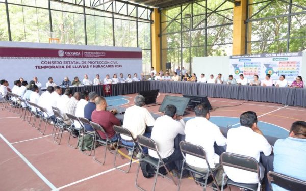 En el Istmo de Tehuantepec, Gobernador de Oaxaca instala Consejo Regional de Protección Civil