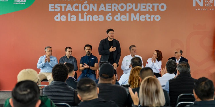 Arranca Gobernador construcción de la Estación Aeropuerto de la Línea 6 del Metro