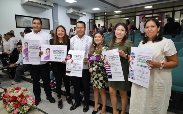 Presenta Gobierno de Oaxaca campaña “La Pensión Alimenticia es Nuestro Derecho”