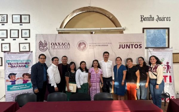 Setrao y Oaxaca de Juárez suman esfuerzos para prevenir y erradicar el trabajo infantil