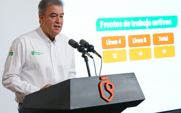 Avanzan nuevas Líneas 4 y 6 del Metro cerca del 40 por ciento rumbo al Mundial