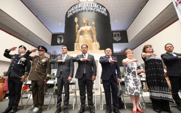 Eduardo Ramírez destaca compromiso del Poder Judicial de Chiapas a 200 años de su instalación