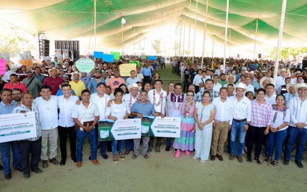 Con más de 43 mdp, Gobierno de Oaxaca respalda a las y los productores de la región Costa