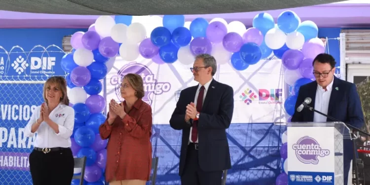 Inaugura DIF Estatal Unidad Básica de Rehabilitación “La Cuesta” en Ciudad Juárez
