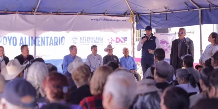 Lleva Gobierno del Estado apoyos alimentarios a familias de los pueblos originarios