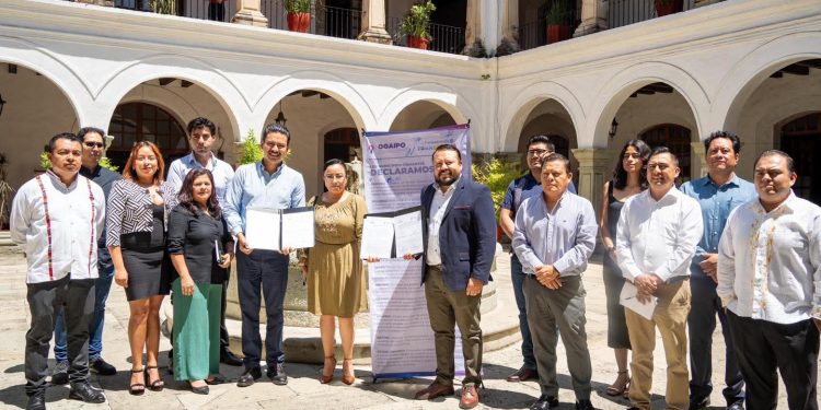Oaxaca de Juárez da un paso firme hacia la transparencia: se firma la Declaratoria de Municipio Abierto